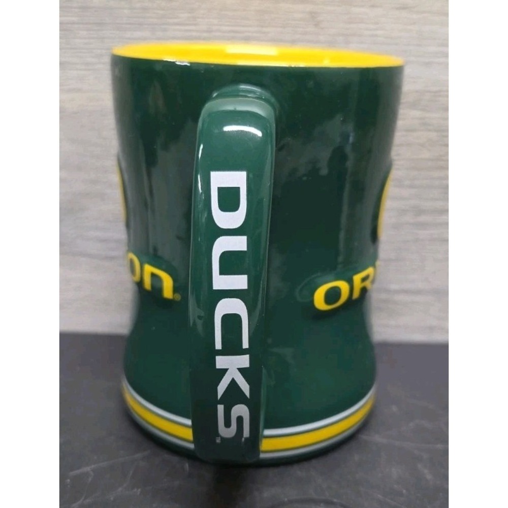 Oregon Ducks Boelter Brands Coffee Mug/Cup 12 OZ. Mint E6 - Picture 3 of 5